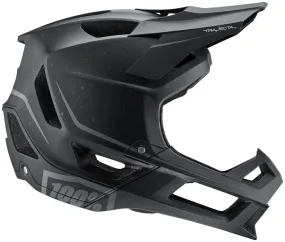 100% Trajecta Full Face Helmet with Fidlock - Black, Medium