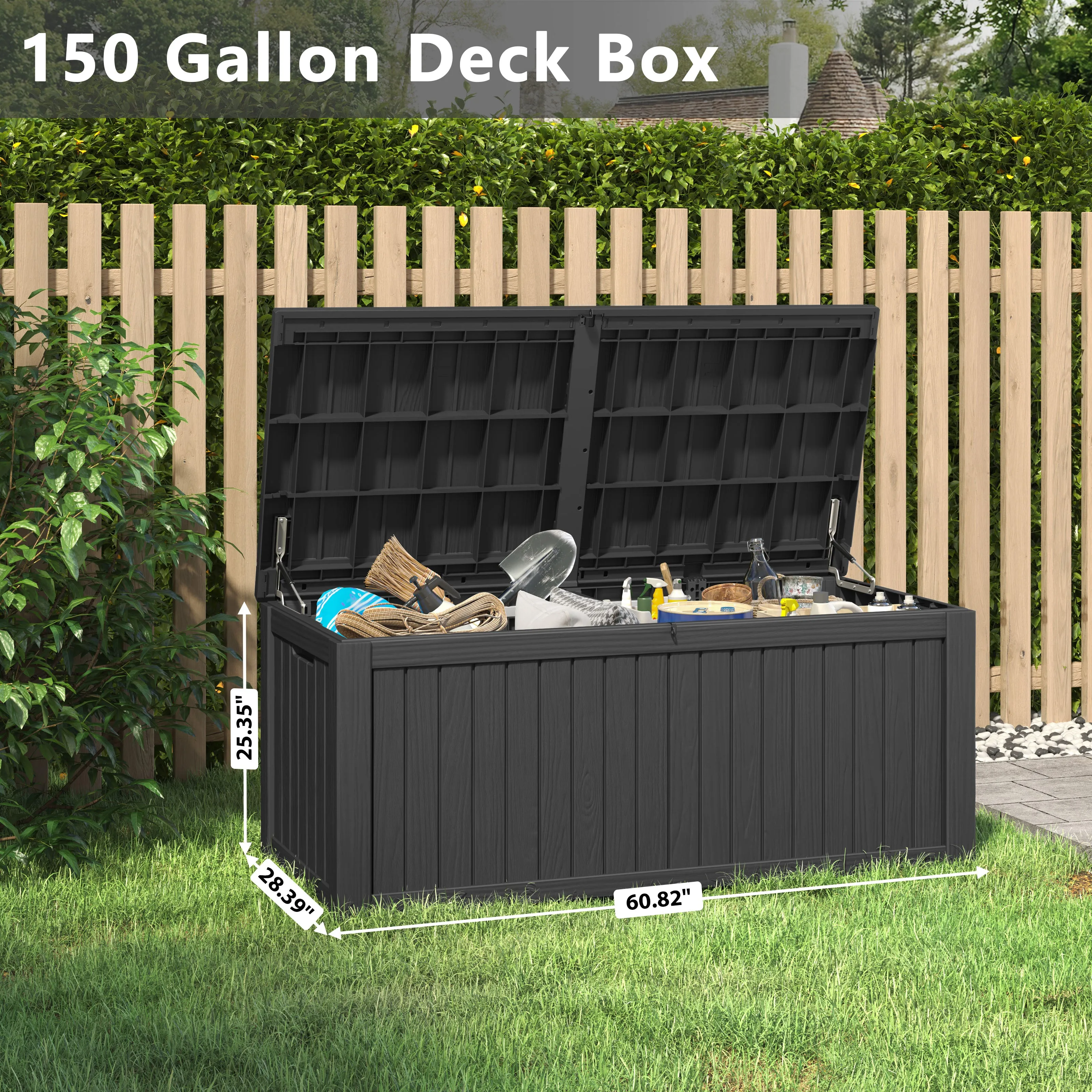 150 Gallon Deck Box