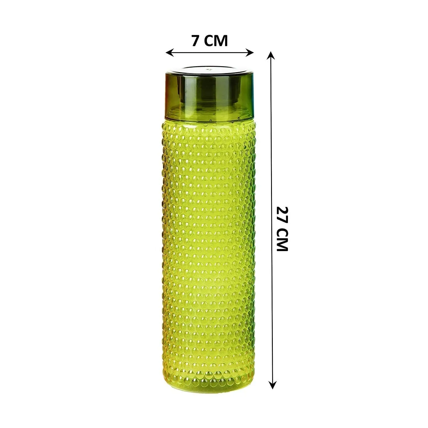 5270 Water Bottle Bubble Shape Designer Water Bottles for Fridge School College Use, Capacity 1000ml ( 3 pc )