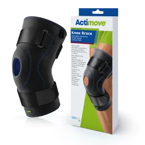 Actimove Sport Knee Brace Adjustable Horseshoe, Simple Hinges, Condyle Pads