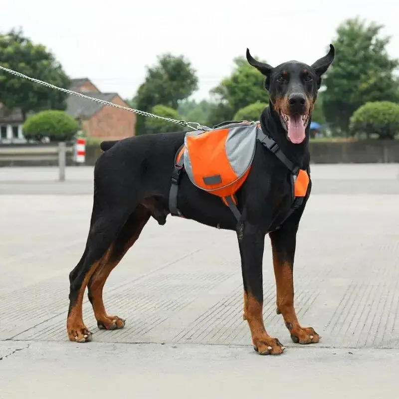 Adventure Dog Backpack with Reflective Safety