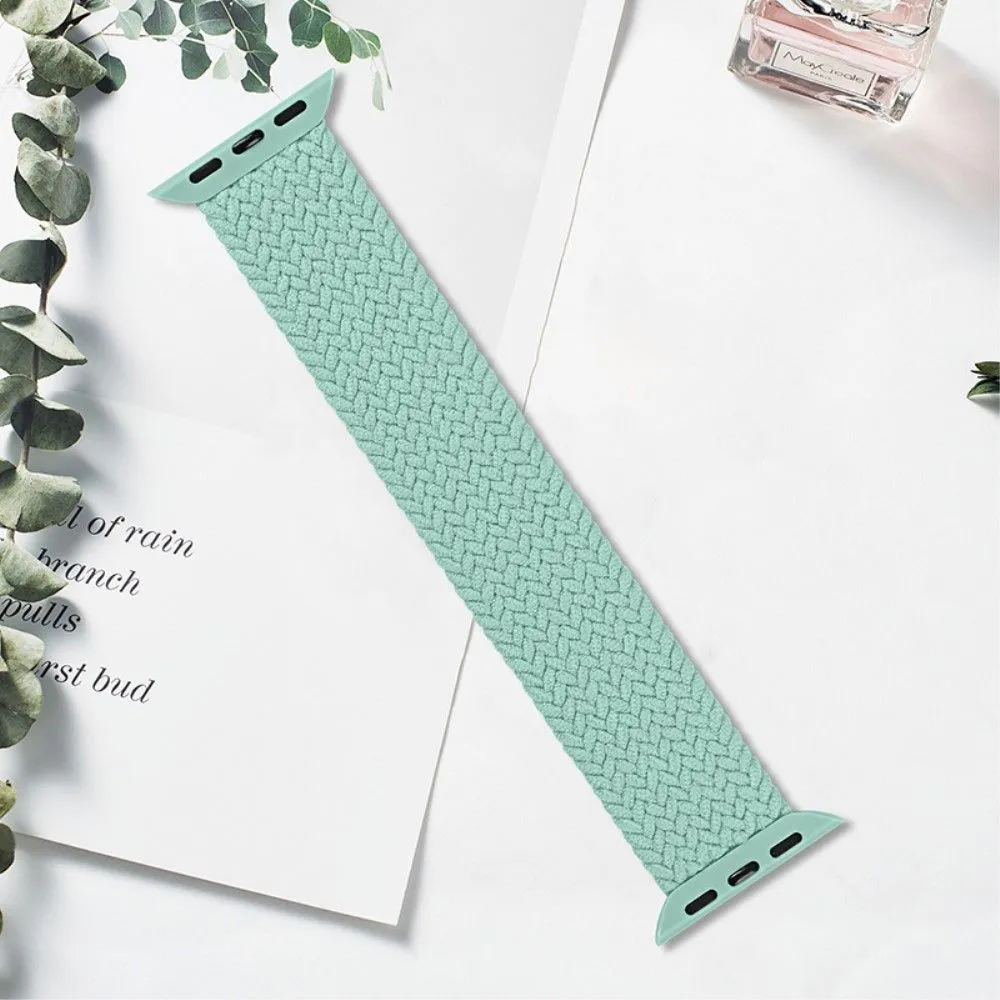 Apple Watch (41mm) elastic watch strap - Mint Green / Size: S