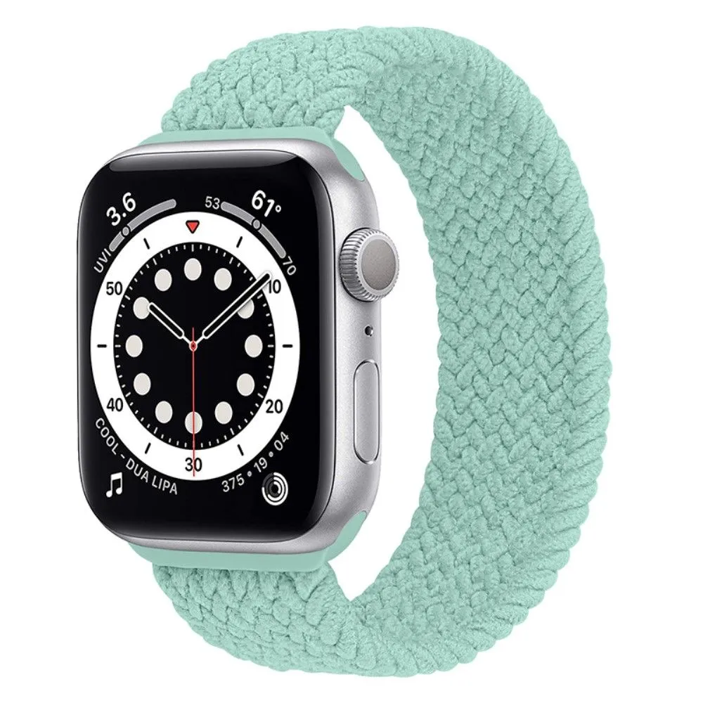 Apple Watch (41mm) elastic watch strap - Mint Green / Size: S