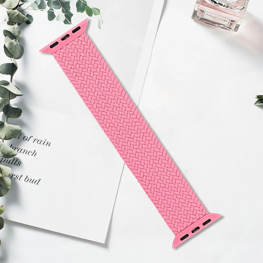 Apple Watch (41mm) elastic watch strap - Pink / Size: S