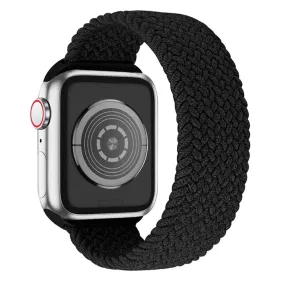 Apple Watch (45mm) elastic watch strap - Black / Size: M