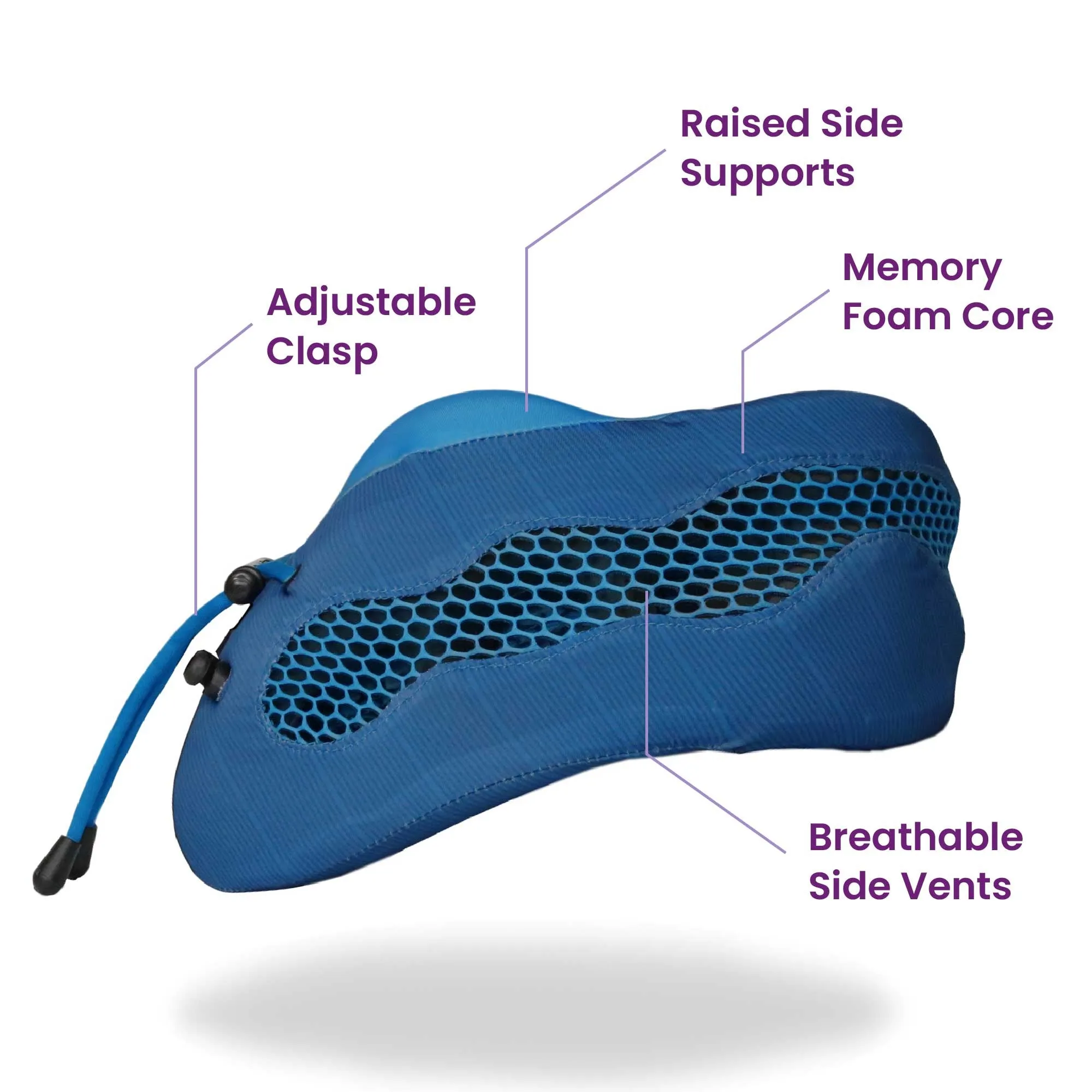 Cabeau Evolution Cool Memory Foam Travel Neck Pillow, One Size