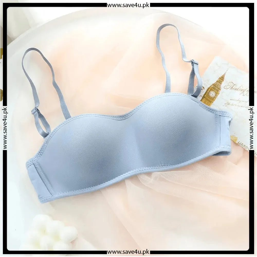 Comfortable Seamless Lightly Pads Demi Bra