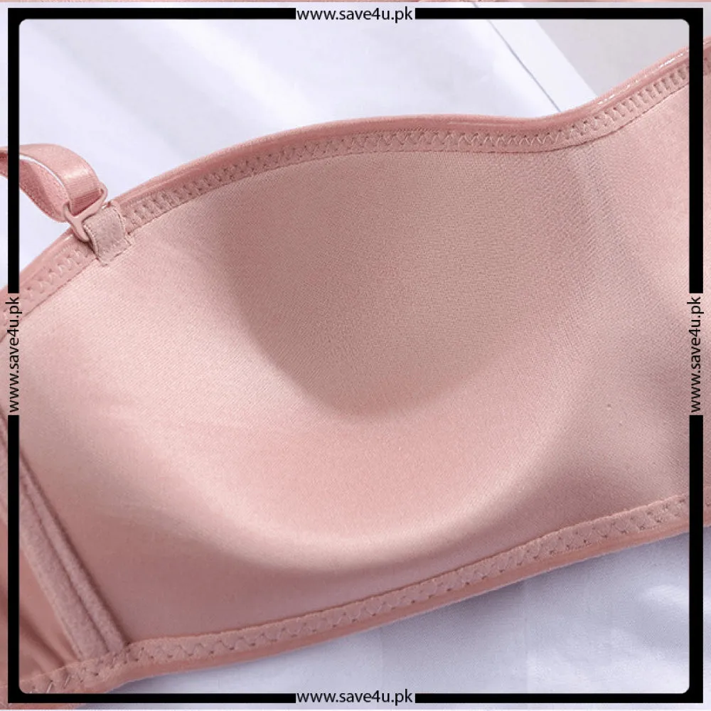 Comfortable Seamless Lightly Pads Demi Bra