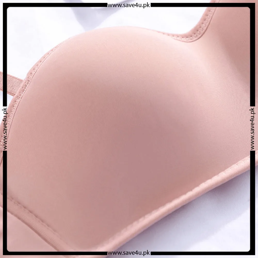 Comfortable Seamless Lightly Pads Demi Bra