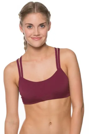 Fendrick Bikini Top - Cabernet