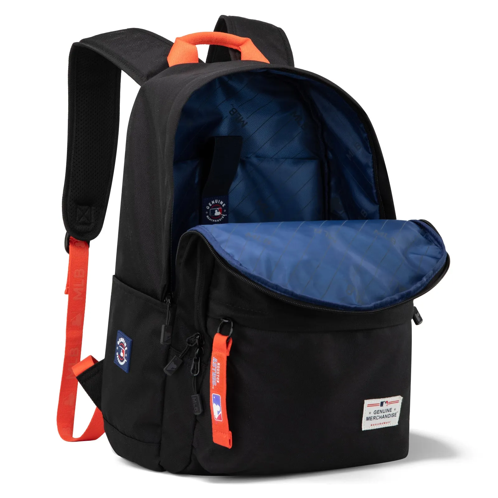 MLB-HA55-355  MLB Houston Astros Laptop Backpack