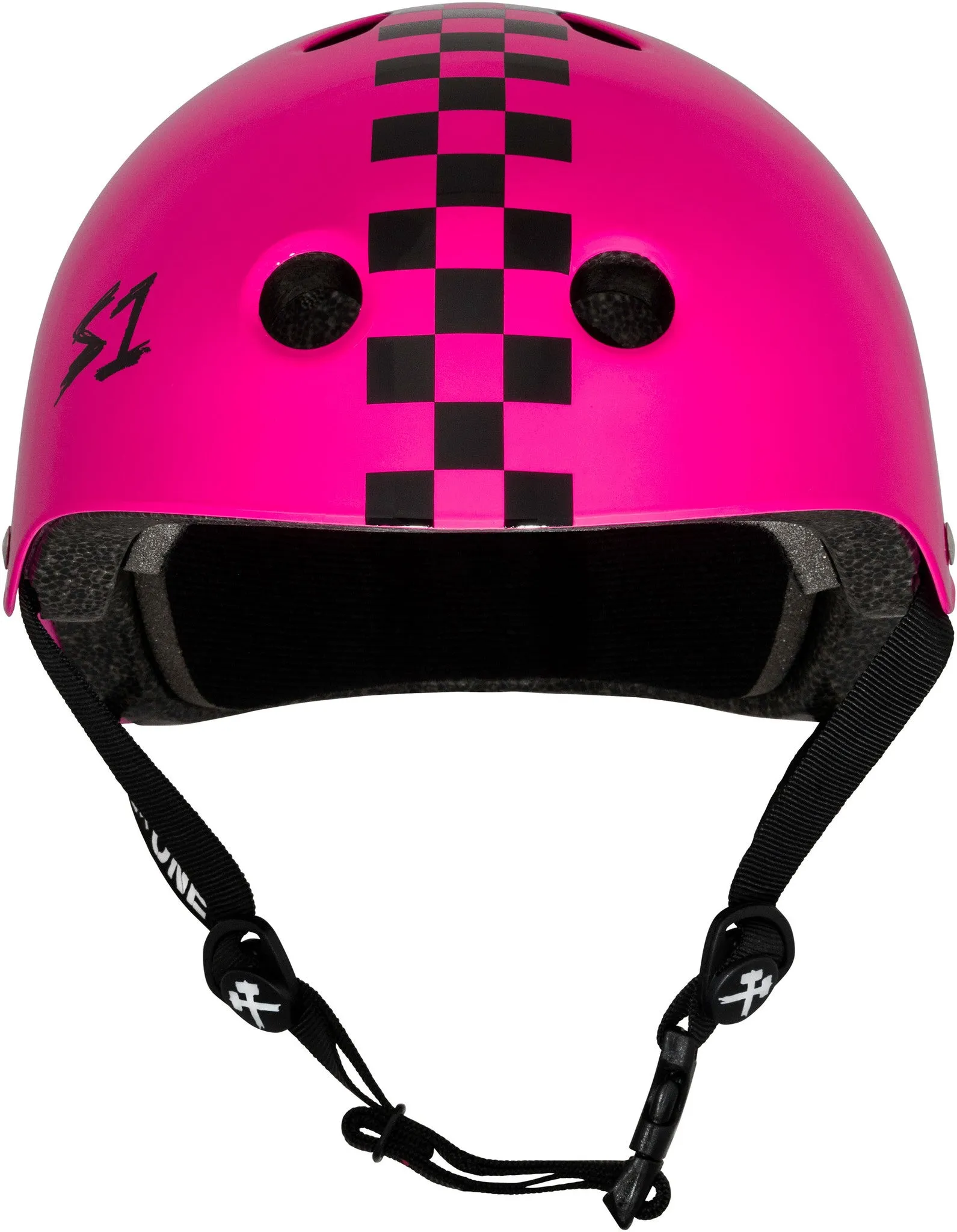 S1 Lifer Helmet - Pink Gloss/Checkers