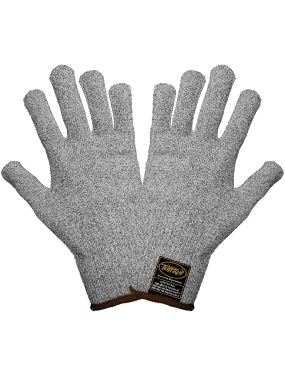 Samurai Glove® Seamless Salt-and-Pepper TuffKut® FDA Compliant Cut Resistant Uncoated Gloves - CR411G