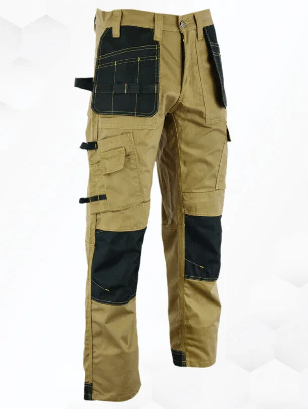 WrightFits Pro Builder Heavy Duty Work Trousers - DT